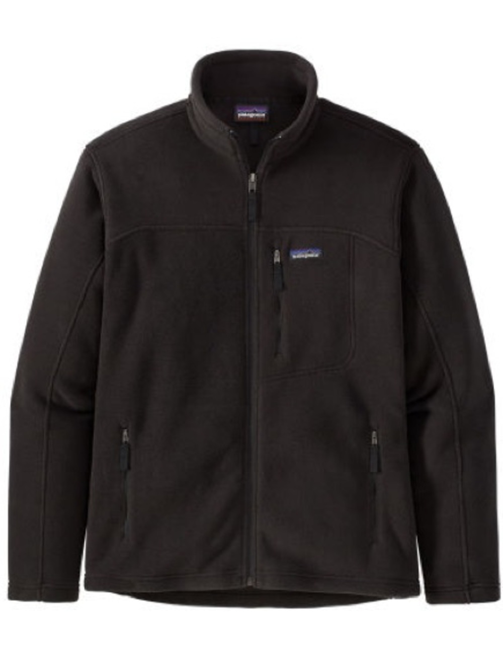 Patagonia Synchilla Black Full-Zip Fleece Jacket Zipped Pockets Men’s XXL